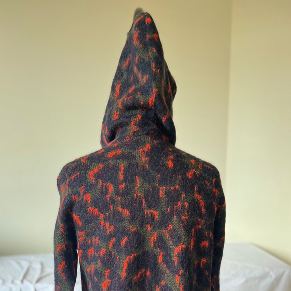 Zip Front Hooded Sweater Cardigan - Picture 4 of 6